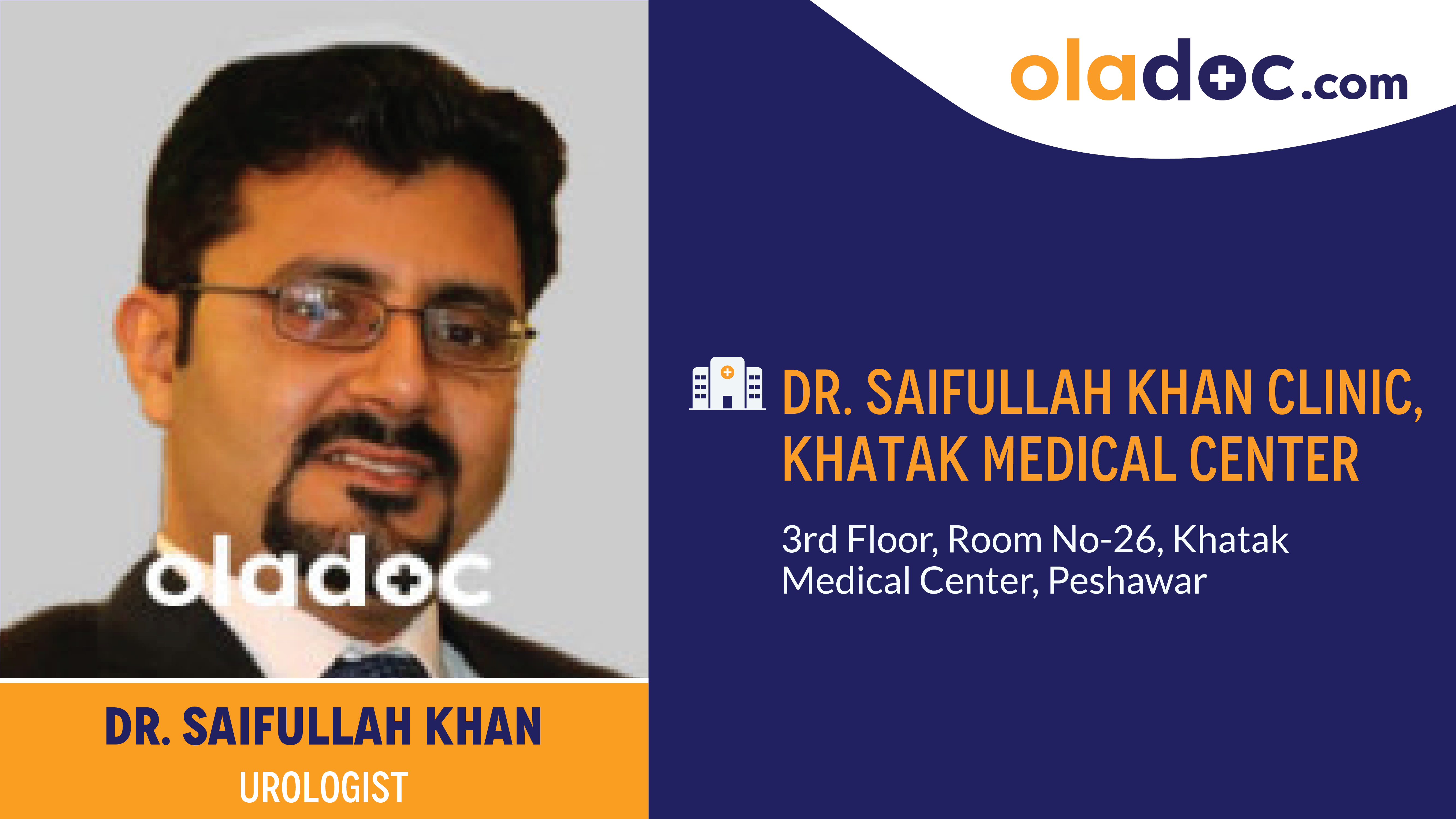 Practice locations of Dr.Saifullah Khan